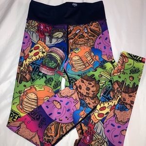 SuperFresh Junk Food Leggings